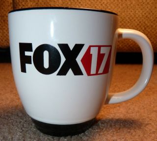 WEST MICHIGAN FOX 17 NEWS COFFEE CUP MUG GRAND RAPIDS SPORTS WEATHER DRINK WXMI 2