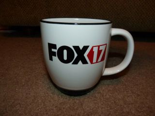 WEST MICHIGAN FOX 17 NEWS COFFEE CUP MUG GRAND RAPIDS SPORTS WEATHER DRINK WXMI 3