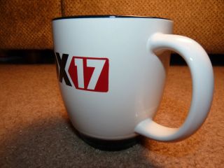 WEST MICHIGAN FOX 17 NEWS COFFEE CUP MUG GRAND RAPIDS SPORTS WEATHER DRINK WXMI 4