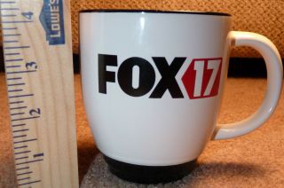 WEST MICHIGAN FOX 17 NEWS COFFEE CUP MUG GRAND RAPIDS SPORTS WEATHER DRINK WXMI 5