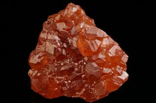 Grossular Garnet Hessonite Crystal Cluster JEFFREY MINE,  CANADA 12