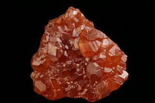 Grossular Garnet Hessonite Crystal Cluster JEFFREY MINE,  CANADA 4