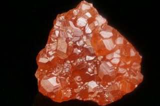 Grossular Garnet Hessonite Crystal Cluster JEFFREY MINE,  CANADA 6