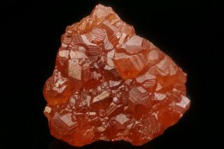 Grossular Garnet Hessonite Crystal Cluster JEFFREY MINE,  CANADA 7
