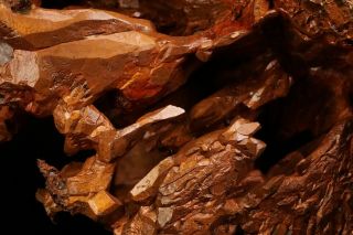 EXTRAORDINARY c 1856 Native Copper Crystal COPPER FALLS MINE,  MICHIGAN Ex Obodda 12