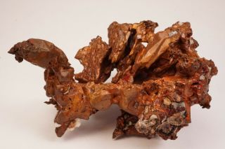 EXTRAORDINARY c 1856 Native Copper Crystal COPPER FALLS MINE,  MICHIGAN Ex Obodda 3