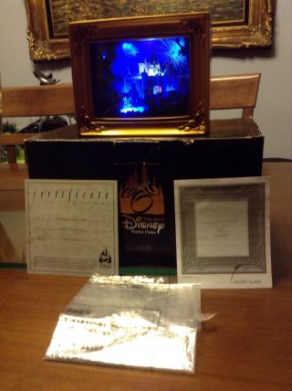 Disney Parks Olszewski Gallery of Light Sleeping Beauty Castle Diorama Box 6