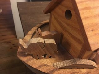 Christian Heirloom Noah’s Ark Wood Hand Carved/Painted 43 Piece 8
