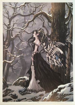 Nene Thomas Limited Edition Signed Print 1463 Of 2000 Hope Fairy Land Of Myth