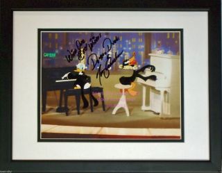 Donald Duck Daffy Ink & Paint Signed Tony Anselmo Voice Psa Dna Roger Rabbit