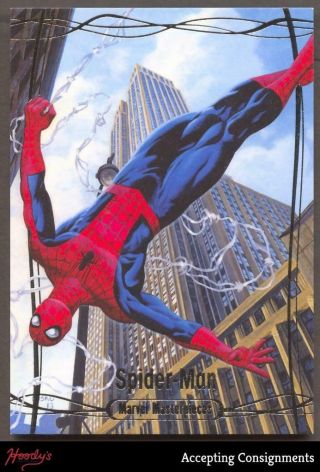 2016 Marvel Masterpieces 90 Spider - Man 84/99