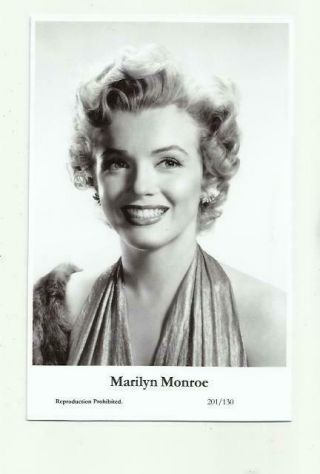 N488) Marilyn Monroe Swiftsure (201/130) Photo Postcard Film Star Pin Up
