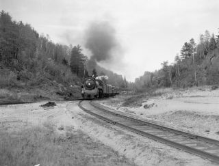 Cpr Canadian Pacific 2467 4 - 6 - 2 4 " X5 " B&w Negative Cp605