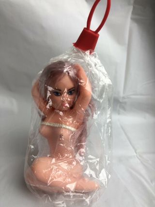 Nos Vintage 1960 Small Rubber Doll Pinup Girl Nude Rubber Doll Hong Kong Naughty