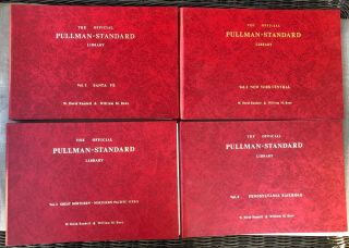 Official Pullman Standard Library; Randall; 16 Vol.  Set; Pullman Cars; Trains