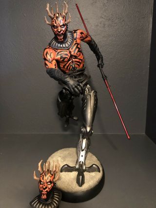 Sideshow Exclusive Star Wars Darth Maul With Mechanical Legs 477/500