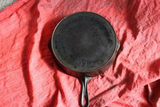 Rare Early Vintage (1800s) Erie 11 Cast Iron Skillet W/smoke Ring