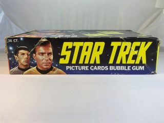 1976 Topps Star Trek The TV Series Full Wax Box 36 Packs 10