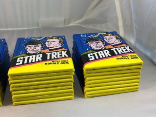 1976 Topps Star Trek The TV Series Full Wax Box 36 Packs 6