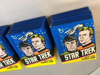1976 Topps Star Trek The TV Series Full Wax Box 36 Packs 7