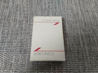 Concorde British Airways Plane Airline Playing Cards