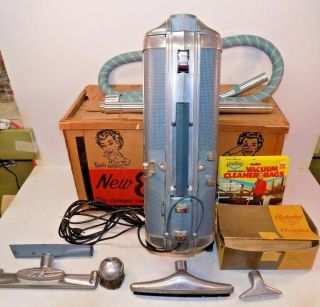 Vintage Electrolux Canister Vacuum Filters Attachments Retro It
