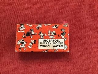 Antique 1933 Ingersoll Mickey Mouse Watch
