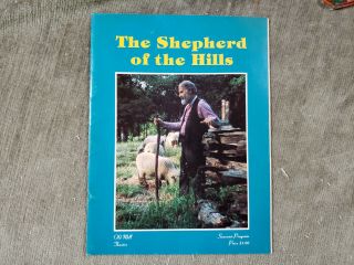 The Shepherd Of The Hills Souvenir Program With Autographs