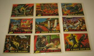 1962 Topps Mars Attacks Card Near Complete Set of 54 Cards Great Shape 3