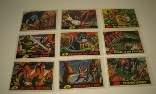 1962 Topps Mars Attacks Card Near Complete Set of 54 Cards Great Shape 7