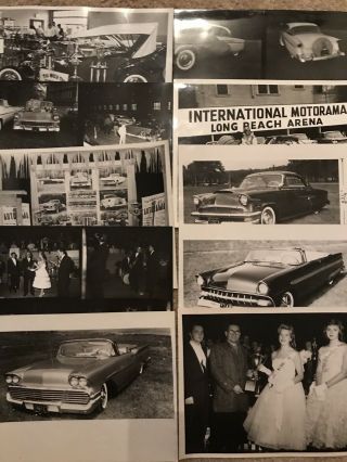 10 Vintage Car Photos 1957 1958 1960 Autorama Wheeler’s Custom Club Nj Ny