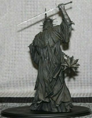 Morgul Lord Sideshow Weta Lord of the Rings Witch King Statue Return of the King 3