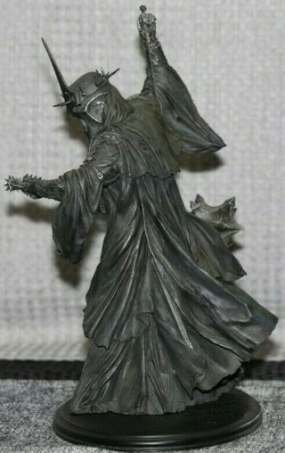 Morgul Lord Sideshow Weta Lord of the Rings Witch King Statue Return of the King 4