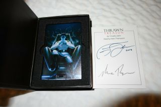 SDCC 2019 Star Wars Thrawn Treason Exclusive Book Cover Signed and Audiobook Set 4