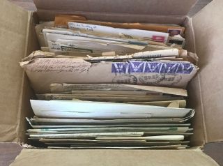 100,  Handwritten Letters,  Cards,  Certificates 1929 - 1974 From A Single Family