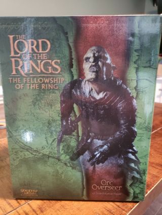 Lotr Sideshow Weta Orc Overseer 1:6 Scale Statue Figure Bust Rare