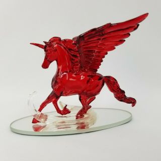 Hamilton Coll Blake Jensens Rarest Gem Unicorns of the World Magic Ruby Figurine 5