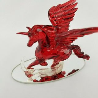 Hamilton Coll Blake Jensens Rarest Gem Unicorns of the World Magic Ruby Figurine 6