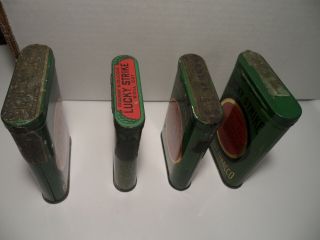 lucky strike pocket tobacco tins 5