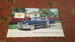 1954 Cadillac Thoro - Check Service Pamphlet