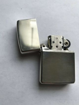 1950’s Sterling Silver Zippo Lighter Patent 2517191