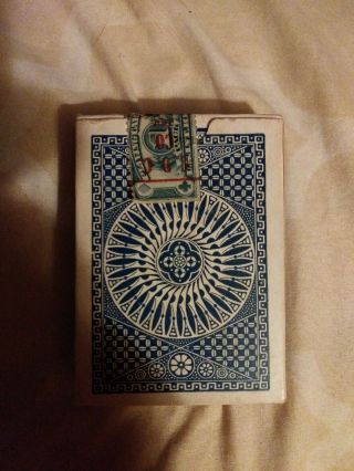 A.  Dougherty Antique Playing Cards Deck Tally - Ho No.  9