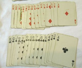 Rare No.  500 Playing Cards featuring 