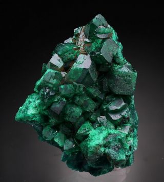 Dioptase - Rare - Big Crystals Congo /an358