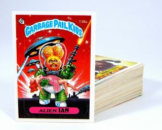 1986 Topps Garbage Pail Kids 4th Series 84 Card A & B Set