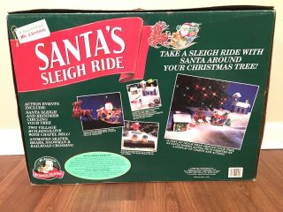 Vintage Mr Christmas Santa’s Sleigh Ride Collectible 2