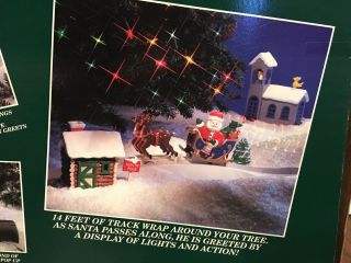 Vintage Mr Christmas Santa’s Sleigh Ride Collectible 3