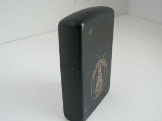 USS Peterson DD - 969 Black Matte ZIPPO Lighter Double Sided US Military Vintage 4