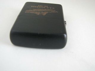 USS Peterson DD - 969 Black Matte ZIPPO Lighter Double Sided US Military Vintage 5