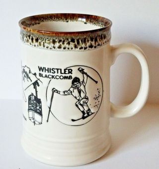 Whistler Blackcomb Ski - Ing Coffee Mug Cup Vancouver Canada British Columbia